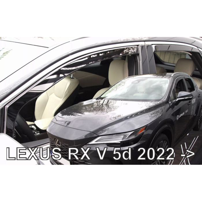 Вітровики вставні Niken Luxury (4 шт) для Lexus RX 2022- рр