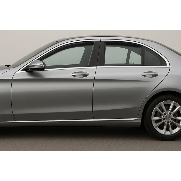 Вітровики вставні Niken Luxury (4 шт) для Mercedes C-сlass W205 2014-2021 рр