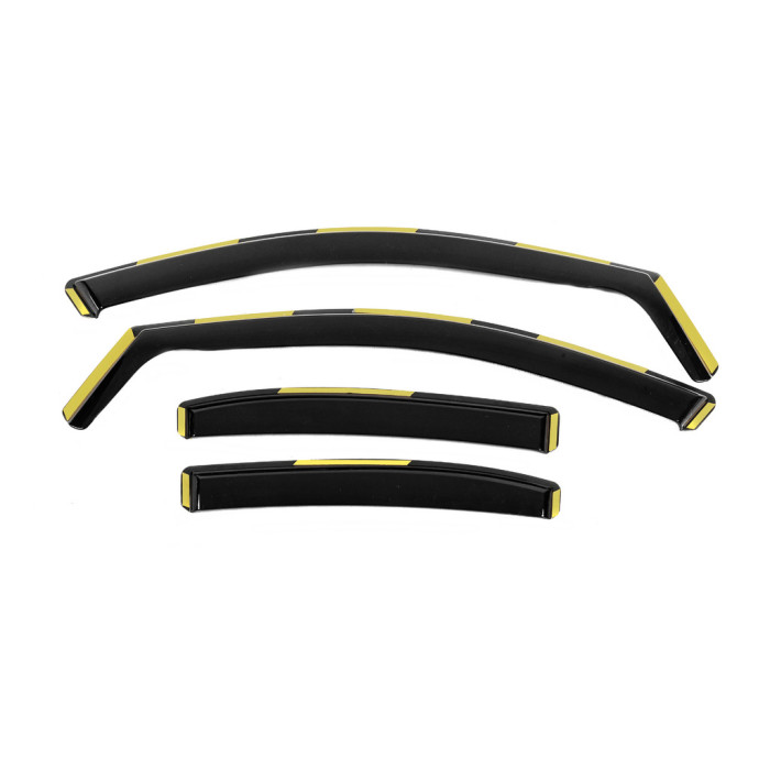 Вітровики вставні Niken Luxury (4 шт) для Mercedes C-сlass W205 2014-2021 рр