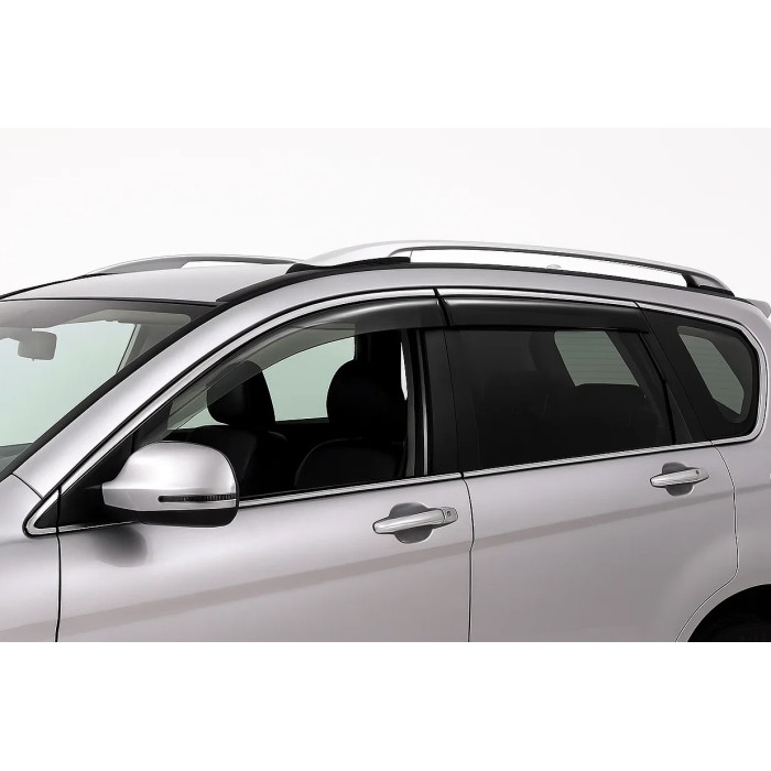 Вітровики з хромованим молдингом 2012-2016 (4 шт., Libao) для GreatWall Haval H6 2011- рр