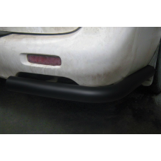 Задні кути AK003 Black (2 шт., нерж.) для Hyundai H200, H1, Starex 1998-2007 рр