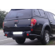 Задні кути AK003 Black (2 шт., нерж) для Mitsubishi L200 2006-2015 рр.