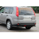 Задні кути AK003 Black (2 шт., нерж.) для Nissan X-trail T31 2007-2014 рр.