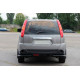 Задні кути AK003 Black (2 шт., нерж.) для Nissan X-trail T31 2007-2014 рр.