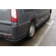 Задні кути AK-003 Black (2 шт., нерж.) для Peugeot Expert 2007-2016 рр.
