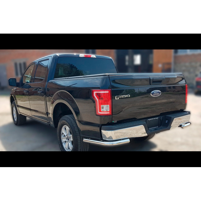 Задні куточки AK003 (2 шт., нерж) для Ford F-150 2014-2021 рр.