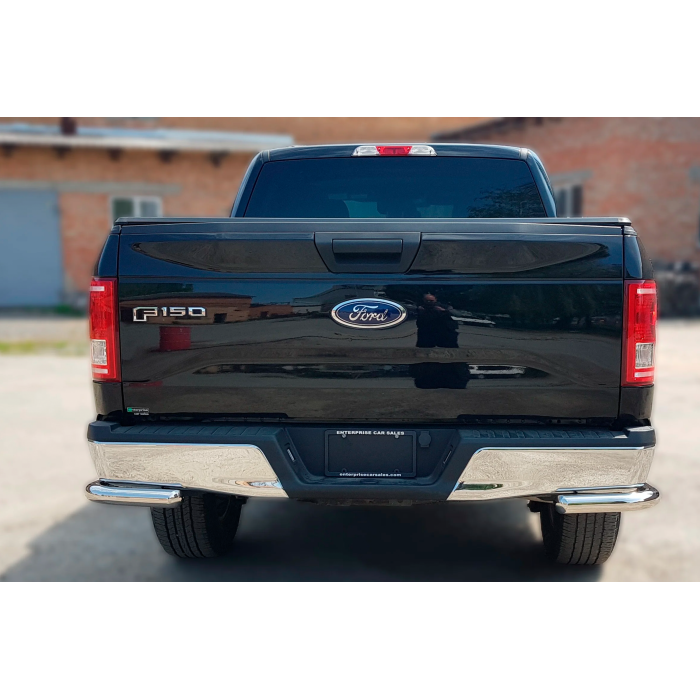 Задні куточки AK003 (2 шт., нерж) для Ford F-150 2014-2021 рр.