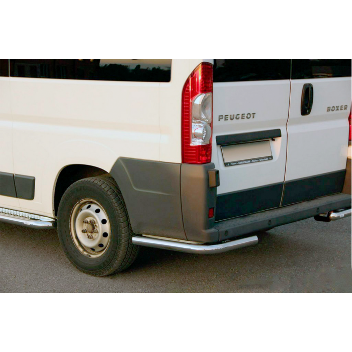 Задні куточки AK003 (2 шт., нерж) для Opel Movano 2021- рр.
