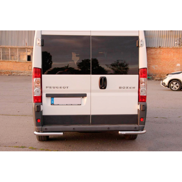 Задні куточки AK003 (2 шт., нерж) для Opel Movano 2021- рр.