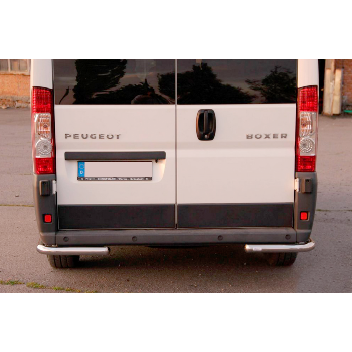 Задні куточки AK003 (2 шт., нерж) для Opel Movano 2021- рр.