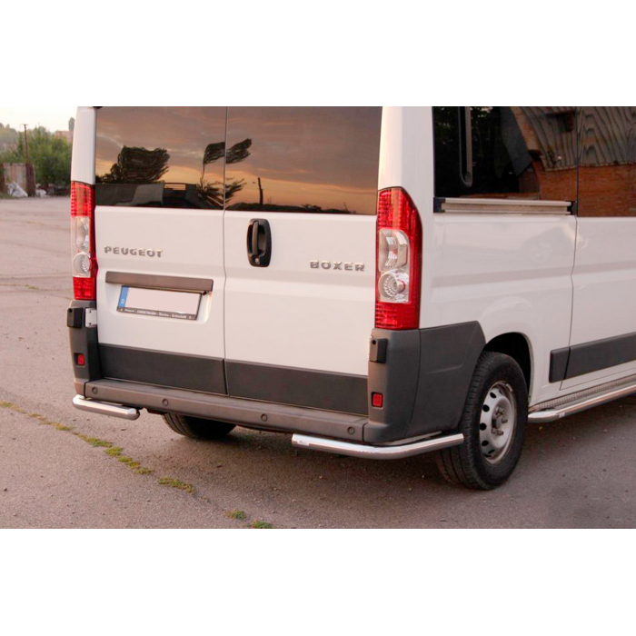 Задні куточки AK003 (2 шт., нерж) для Opel Movano 2021- рр.