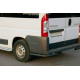 Задні куточки AK003 Black (2 шт., нерж) для Citroen Jumper 2007-2025 рр.