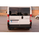 Задні куточки AK003 Black (2 шт., нерж) для Citroen Jumper 2007-2025 рр.