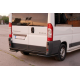 Задні куточки AK003 Black (2 шт., нерж) для Fiat Ducato 2006-2025 рр.