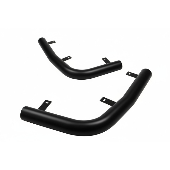 Задні куточки AK003 Black (2 шт., нерж) для Hyundai Tucson TL 2016-2021 рр.