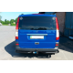 Задні куточки AK003 Black (2 шт, нерж) для Mercedes Viano 2004-2014 рр.