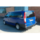 Задні куточки AK003 Black (2 шт, нерж) для Mercedes Viano 2004-2014 рр.