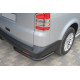 Задні куточки AK003 Black (2 шт, нерж) для Volkswagen T5 Transporter 2003-2010 рр.