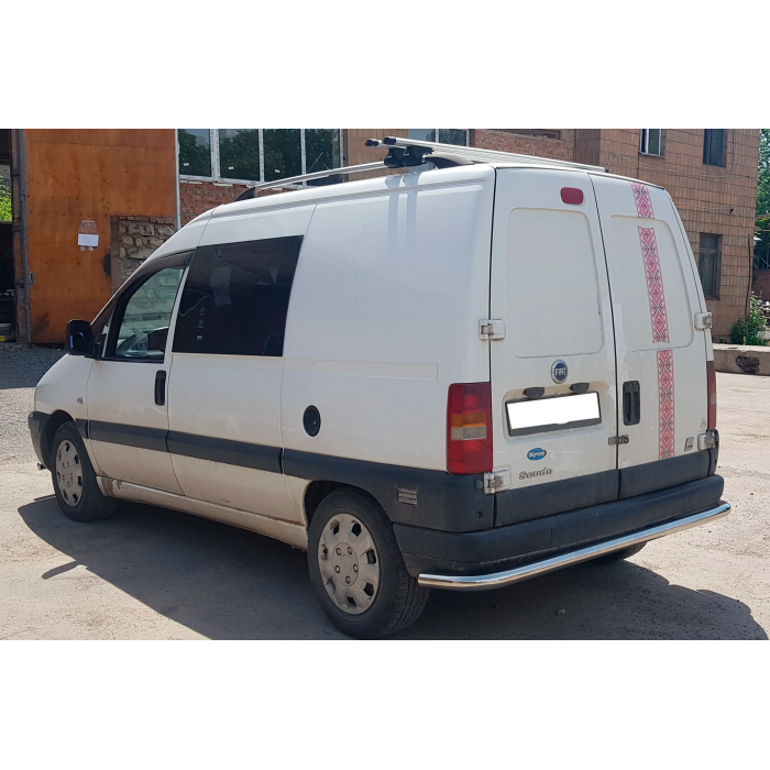 Задній захист AK005 (нерж) для Fiat Scudo 1996-2007 рр.