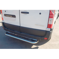 Задня підніжка (нерж.) для Nissan NV400 2010-2024 рр