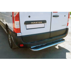 Задня підніжка (нерж.) для Opel Movano 2010-2021 рр