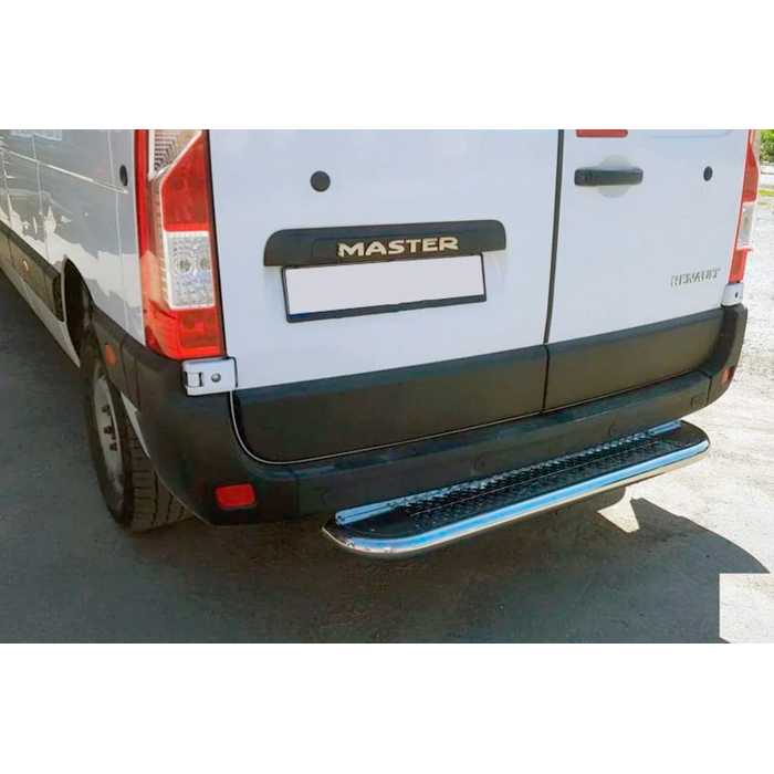 Задня підніжка (нерж.) для Opel Movano 2010-2021 рр.
