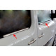 Зовнішня окантовка стекол (4 шт, нерж) 4 шт, Carmos - Турецька сталь для Renault Kangoo 2008-2020 рр