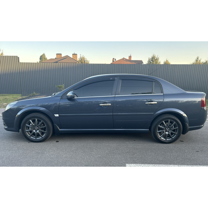 Зовнішня окантовка вікон (4 шт, нерж) Carmos - Турецька сталь для Opel Vectra C 2002-2008 рр